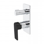 The Gabe Leva Wall Mixer With Diverter The Gabe Leva Wall Mixer With Diverter